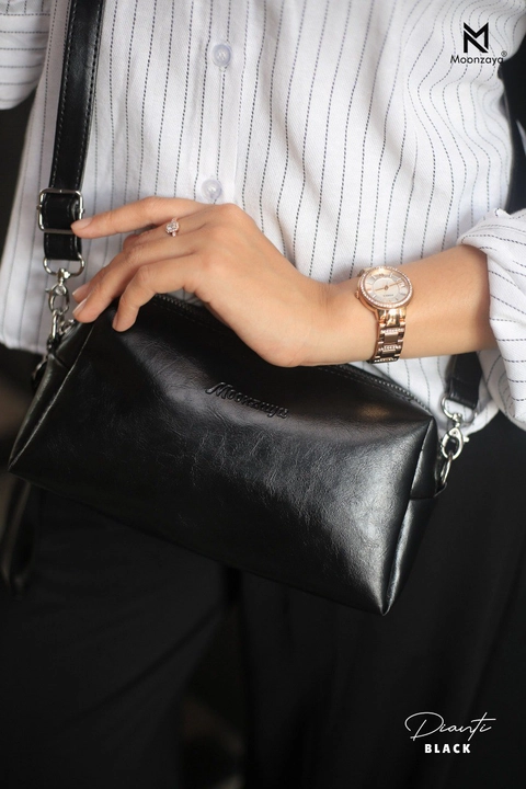 Moonzaya - DIANTI BAG BY MOONZAYA TAS SELEMPANG WANITA 2 IN 1 SLINGBAG DAN POUCH