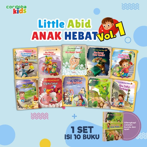 Cordoba - Cordoba Kids - Serie Little Abid Soft Cover Buku Adab dan Akhlak Pendidikan Karakter Anak