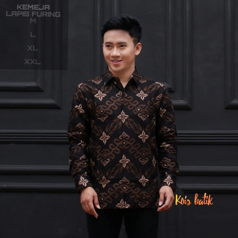 Kois Batik - Kemejan batik lapis furing dewasa bagus sekali