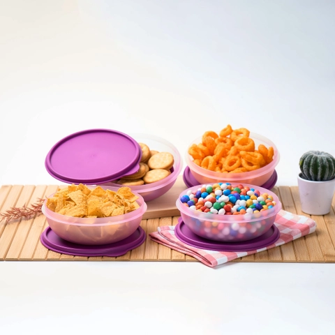 CPM Official - DAIKI STORAGE SET OF 4 PCS / mangkok makanan /toples