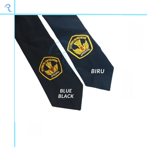 Remaja Cipaera - Dasi SMP Warna Blue Black Dan Biru Remaja Cipaera