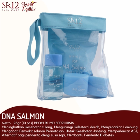SR12 DNA Salmon Paket Perawatan Wajah Cerah Lembab Sehat