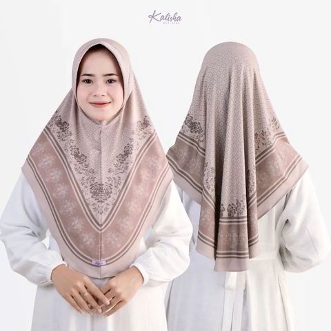 Kalisha official - Kerudung Bergo Jilbab Instan Hamidah Hijab Eliana Hijab Motif Kerudung Instan