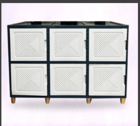 Alcante - Lemari TV Cielo Serbaguna Plastik 2 susun