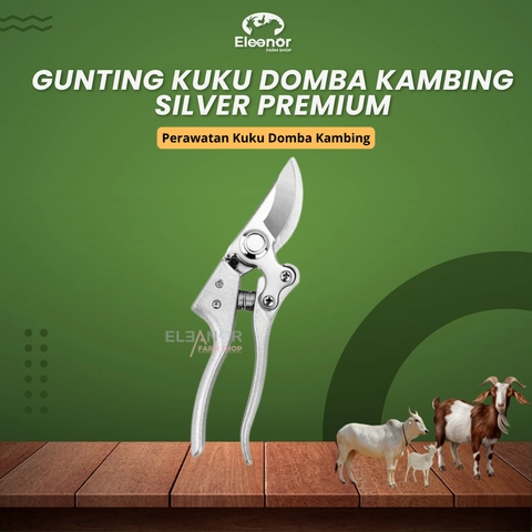 Eleanor Farm Shop - Gunting Kuku Domba Kambing Cempe Silver Premium