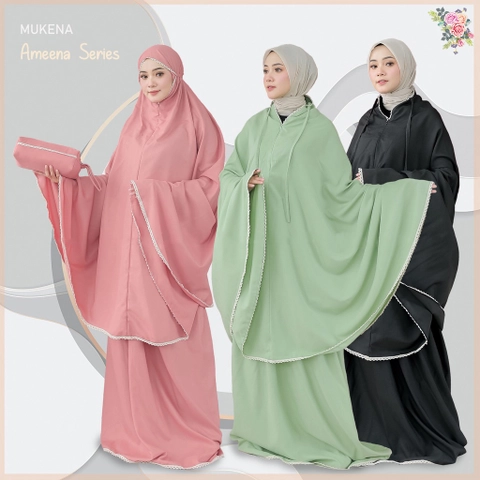 Teeca - Mukena Dewasa 2 in 1 Traveling Ameena Series