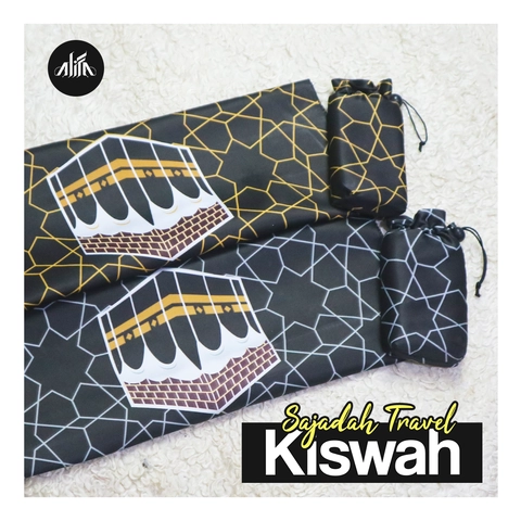 Alifa Sajadah Shop - Sajadah Travel Kiswah Free Pouch
