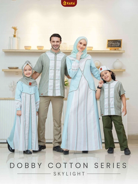 KEKE BUSANA - Koko Anak SR DOBBY COTTON
