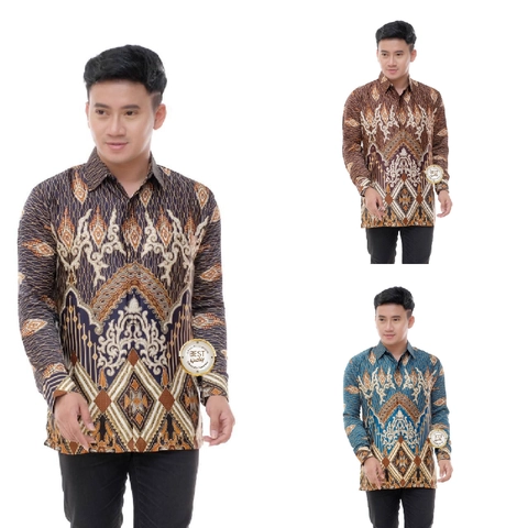 Kois Batik - KEMEJA BATIK SEMI SUTRA BERLAPIS FURING HALUS LEMBUT TEBAL