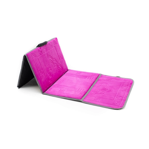 Sajadah Sandar - Sajadah Sandar Multifungsi Untuk Sandar / Duduk / Lipat - Aniqoh Fuchsia - Fuchsia