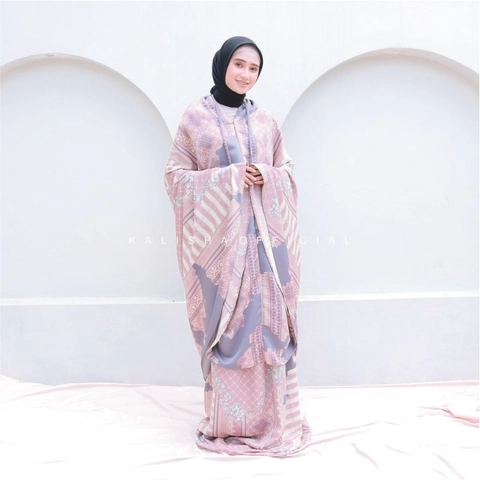 Kalisha Official - Alesha Motif Mukena 2 In 1 Maxmara