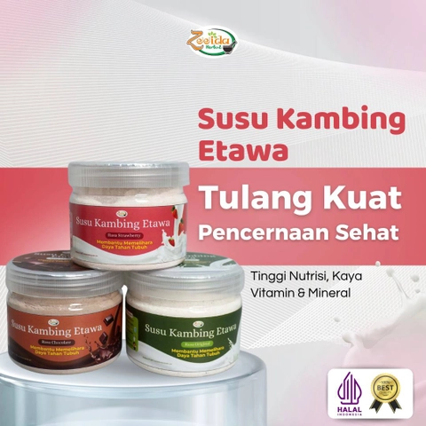 Zeeida Herbal - Susu Kambing Etawa Bubuk Sembuhkan Asam Urat Dan Nyeri Sendi