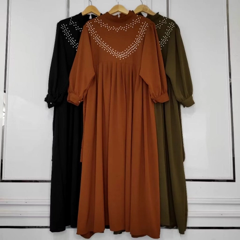 Alifa Shop - Gamis Jumbo/gamis Ld 120/Gamis Margaret/Gamis Wanita/Gamis Payet/Gamis Crinkle