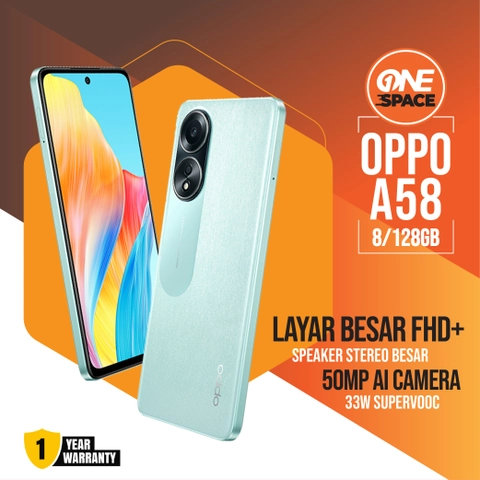 One Space - HP OPPO A58 8/128GB
