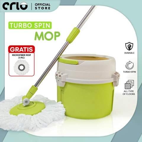 CRIO - Crio Turbo Spin Mop Alat Pel Mop 1 Ember