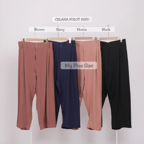 My Plus Size - Celana Kulot Jumbo Wanita 3580/3XL & 5XL