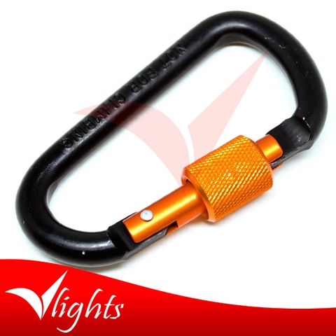 V Lights - Karabiner Aluminium Quickdraw Gantungan Kunci