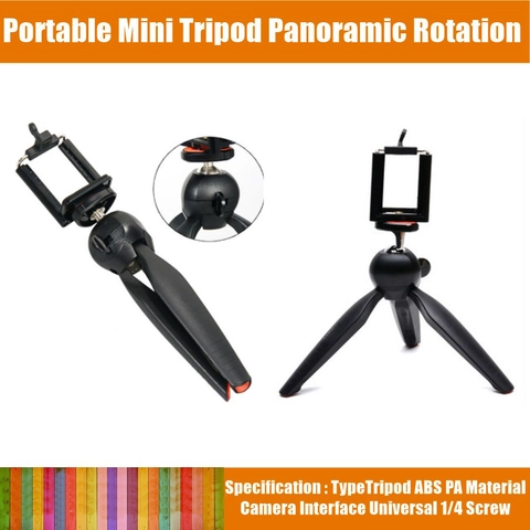 Lanc Fashion - Holder Universal Portable Mini Tripod Panoramic Rotation