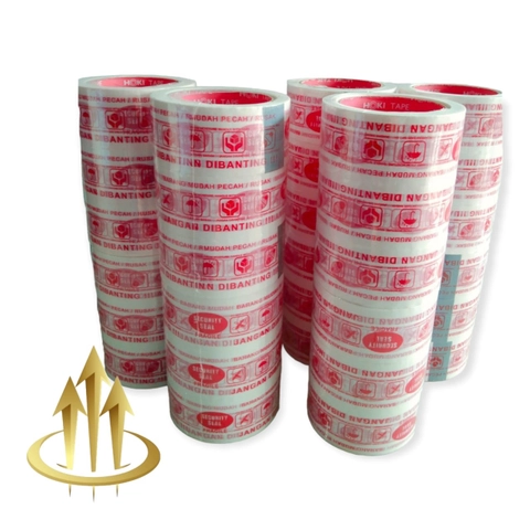 TWINS STATIONERY - Lakban Fragile Putih 48 mm x 90 yard