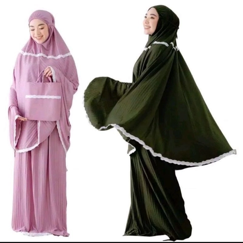 qaydstoreid - Mukena Plisket