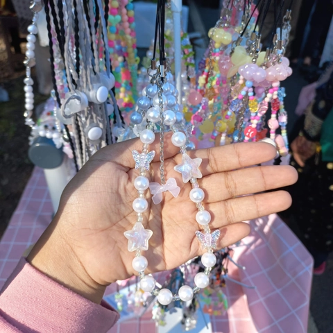 ALMIRA STORE - Phone Strap Sparkle / Gantungan HP