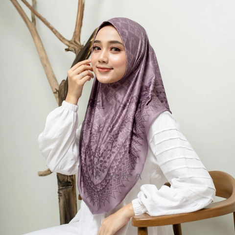 Alhasani Official Store - Hijab Instan Standar Sublim Motif Salwa non pet Hijab Instan 20205 Hijab Daily Instan
