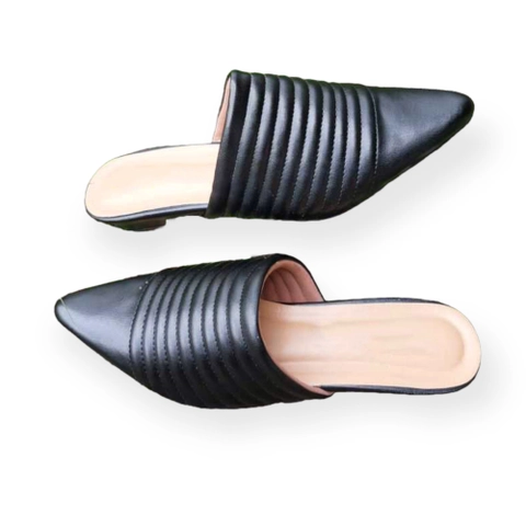 apaastore - Sepatu Sandal Wanita Mules Hak Rendah Dzadidah-02