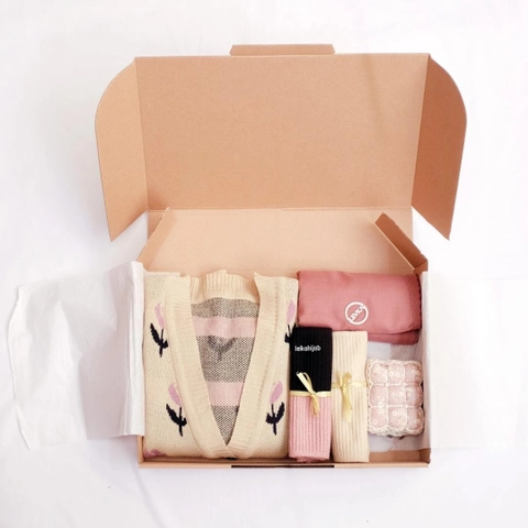 Leika - PAKET HAMPERS CARDIGAN DEWASA RECOMENDED / HADIAH ULANGTAHUN