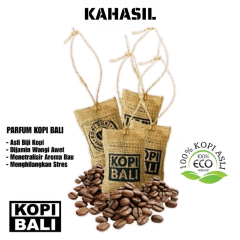 KAHASIL - Pengharum Pewangi Parfum Ruangan Mobil Gantungan Aroma Biji Kopi Bali