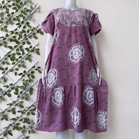 Batik Ayodha - DASTER YUNA ALLSIZE STANDART PASTEL LD 110CM