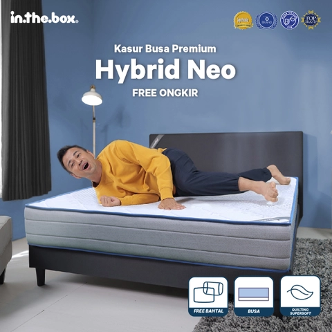 Inthebox - Kasur Busa INTHEBOX HYBRID NEO - Free Bantal