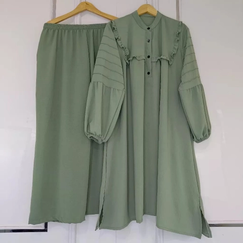 Alifa Shop - Setelan Tunik LD 140 Jumbo