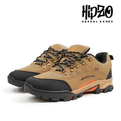 Hipzo - HIPZO Sepatu Hiking Pria Ori M077 Outdoor Sport Shoes Olahraga Gunung Outdoor