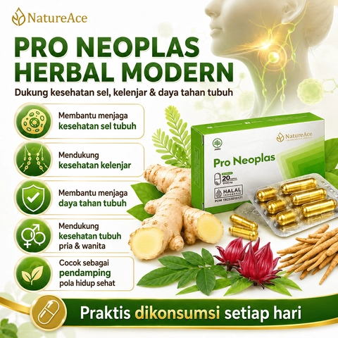 Nature Ace - Pro Neoplas untuk Kanker & Benjolan