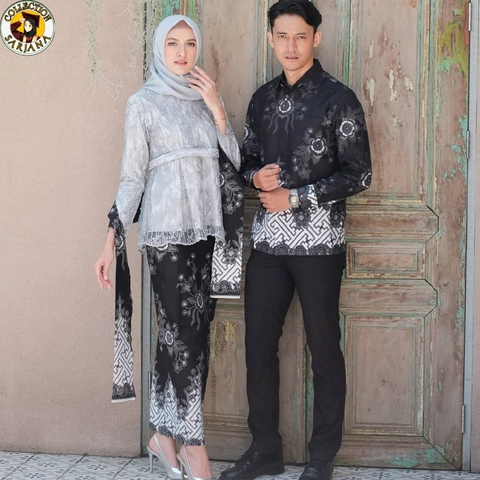 COLLECTION SARJANA - KEBAYA BATIK COUPLE RIANA - ORI DAN MURAH- TUNANGAN