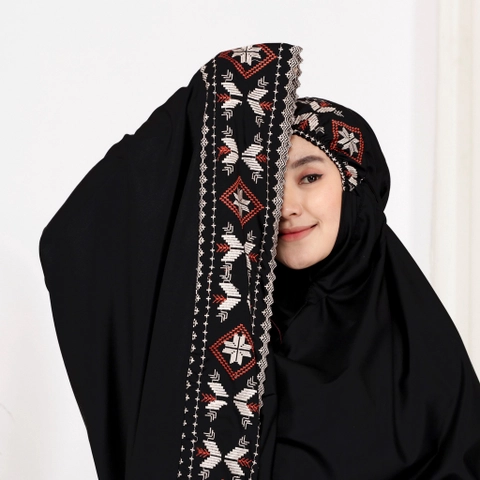 Moslem gallery - Mukena Dewasa Songket Bordir