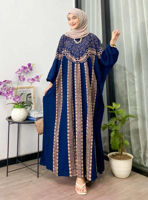 Batik Ayodha - GAMIS KAFTAN NARA ALLSIZE JUMBO