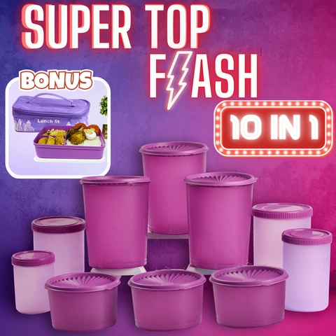 Citra Prima Makmur - PAKET SUPERTOP FLASH SET OF 10 IN 1