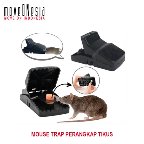Moveonesia - Mouse Trap Model Joni Cat Double Spring Perangkap Tikus