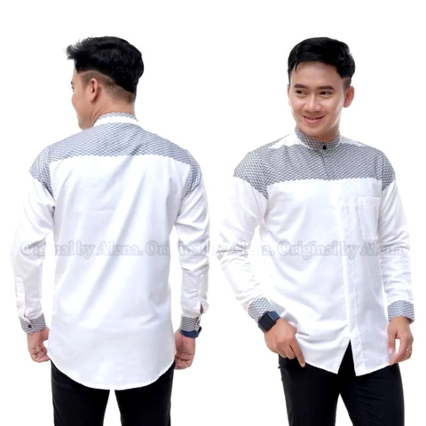 Batik Alfin - Baju koko pria dewasa series terbaru motif Alfahri bagus banget