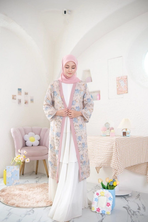 Milyarda Hijab Official - Long Outter Flower