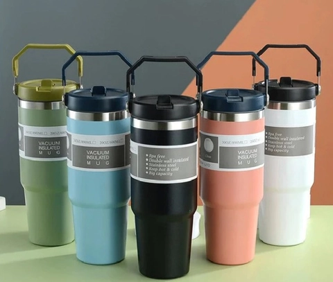 Alcante -Vacuum Flask Stainless Tumbler Mug 600ML