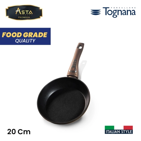 KJU - TOGNANA 20 cm Fry Pan / Wajan Penggorengan Premium Anti Lengket