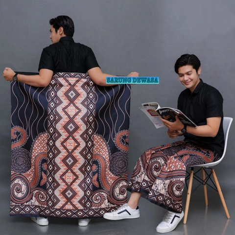 Kois Batik - Sarung Pria Santri Dewasa Bagus Banget Anti Luntur Motif gus afidz