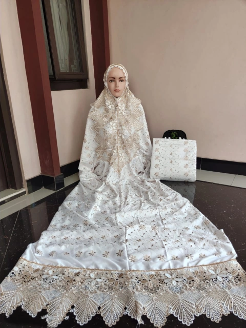 SRIAYU COLLECTION - Mukena Terusan Sutra Dewasa Best Seller Premium