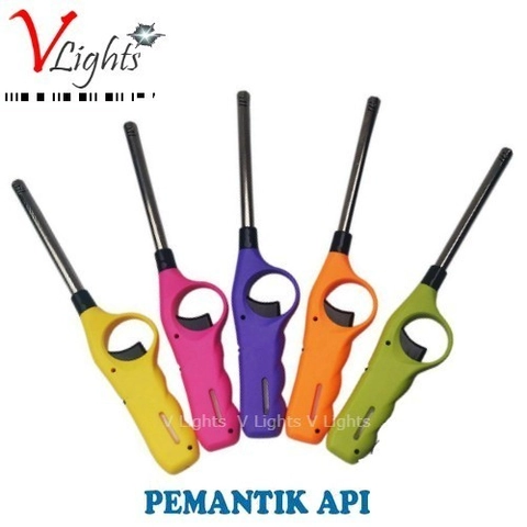 V Lights - Korek Api Gas Panjang Pematik Serbaguna