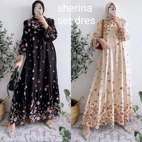 Kois Batik - Sherina set hijab new
