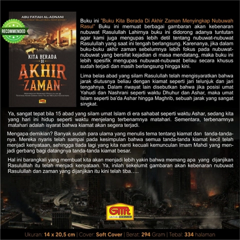 Pustaka Arafah - Kita Berada di Akhir Zaman