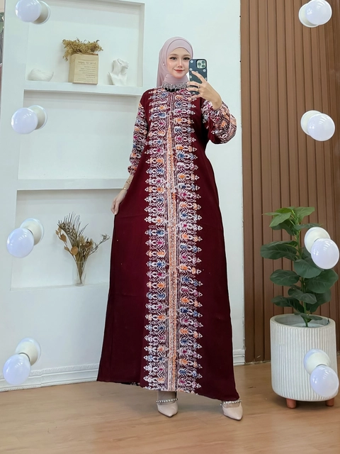 Nauriya Fashion - GAMIS BATIK CAP MAIYA LD 114CM