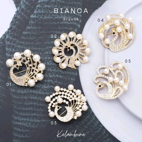 Kelambine - Bianca Brooch Bros Bianca by Kelambine